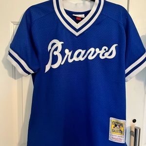 Authentic Dale Murphy Atlanta Braves 1981 Pullover Jersey